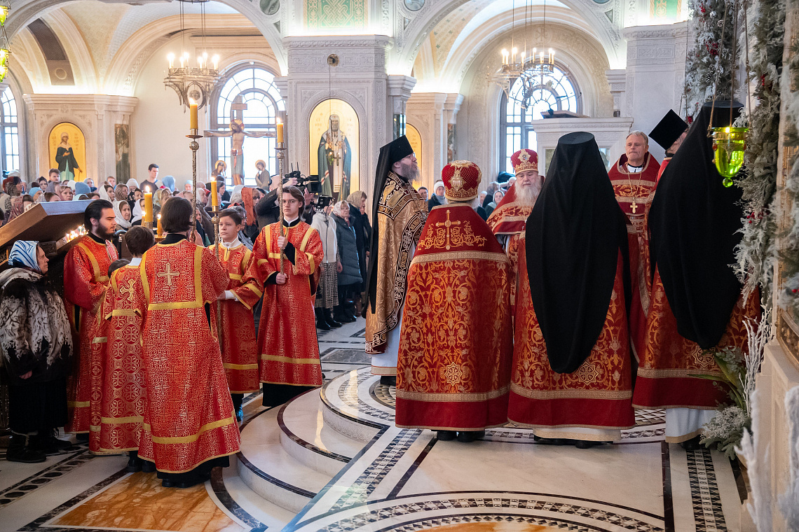 Сретенская духовная академия встретила праздник Собора новомучеников и исповедников Церкви Русской